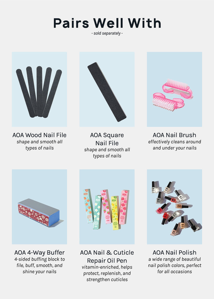 AOA Soak Off Nail Polish Remover Clips (5 pcs)  COSMETICS - Shop Miss A