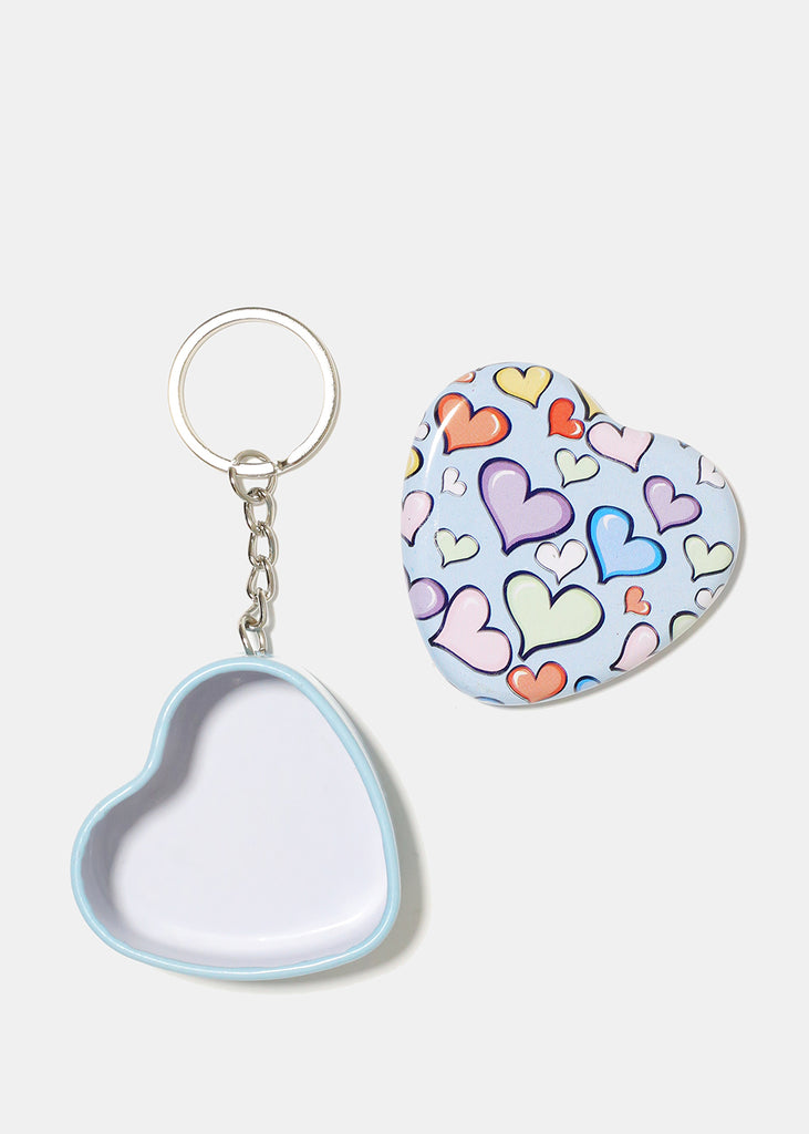 Heart Shape Tin Keychain  ACCESSORIES - Shop Miss A