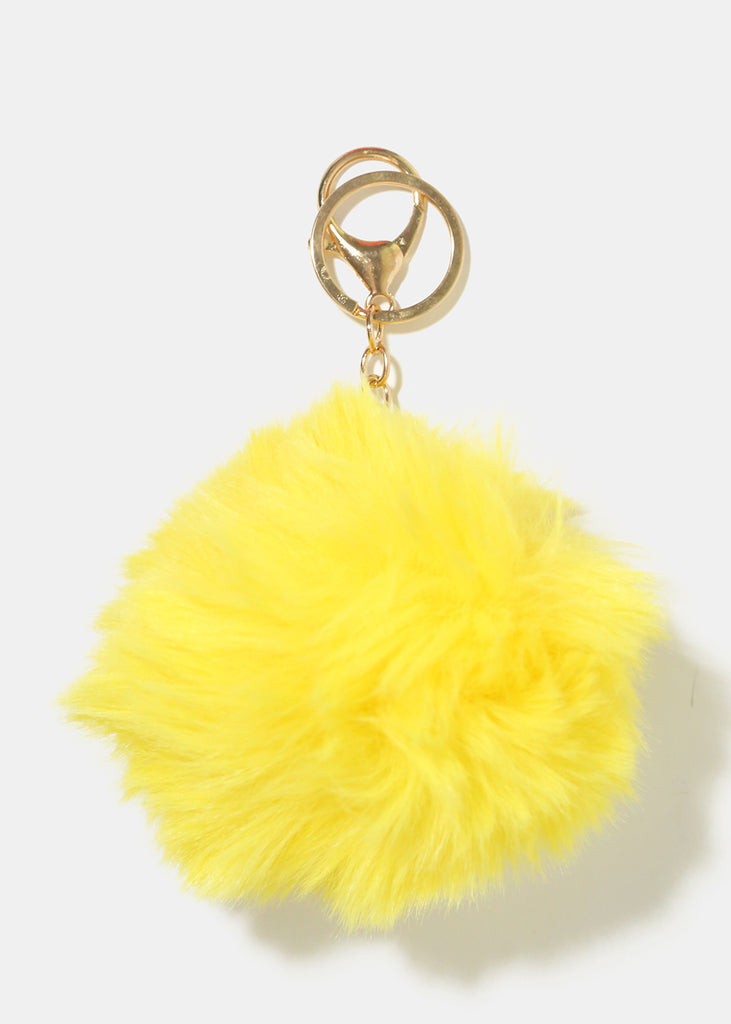 Pom Pom Keychain Yellow ACCESSORIES - Shop Miss A