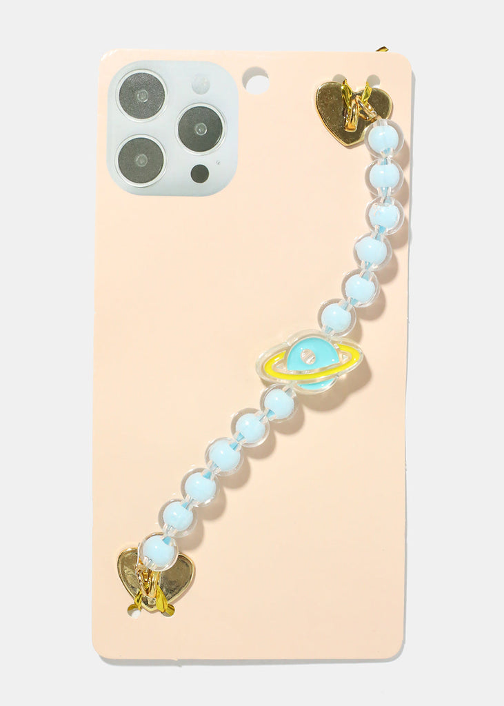 Planet Bead Hand Grip for Phone G. Blue ACCESSORIES - Shop Miss A