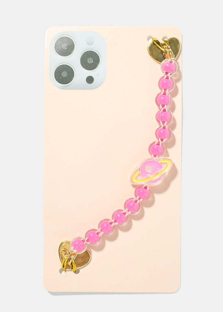 Planet Bead Hand Grip for Phone G. Pink ACCESSORIES - Shop Miss A