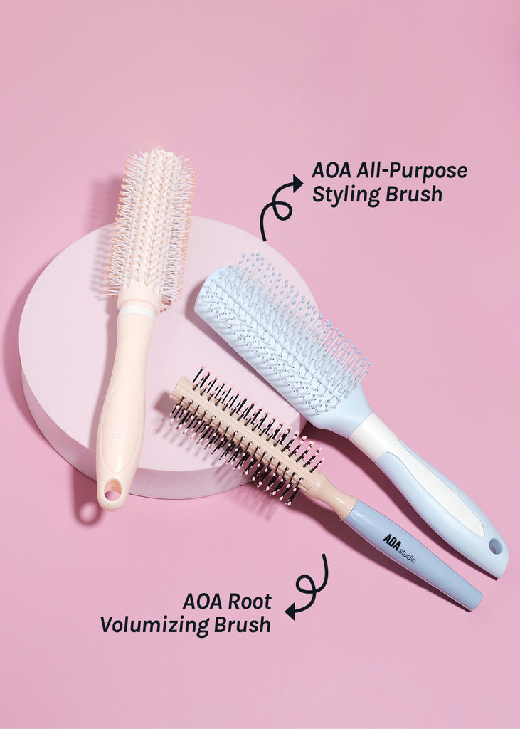 AOA Volume + Curl Round Brush  HAIR - Shop Miss A