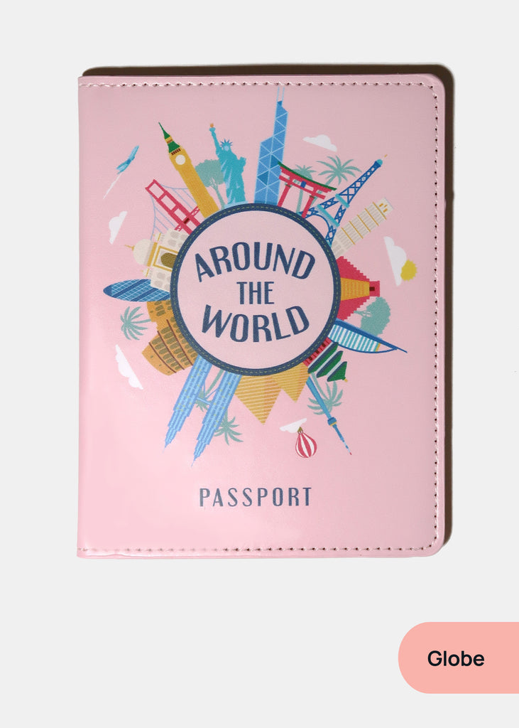 Official Key Items Passport Cover Globe ACCESSORIES - Shop Miss A