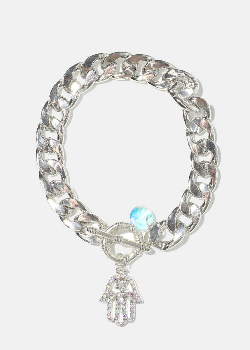 Beautiful Chain With Hamza Hand main image 0