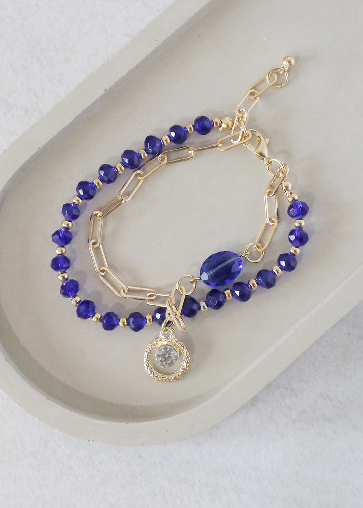 Eternal Glow Bracelet Blue JEWELRY - Shop Miss A
