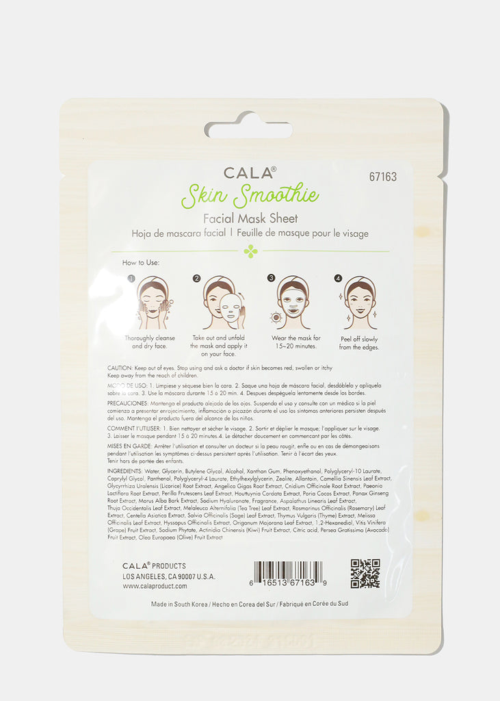 Skin Smoothie Avocado Sheet Mask  Skincare - Shop Miss A