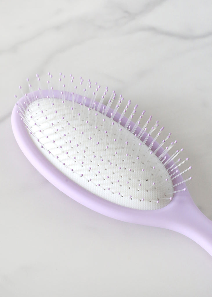 Wet-n-Dry Detangling Brush - Lavender  HAIR - Shop Miss A