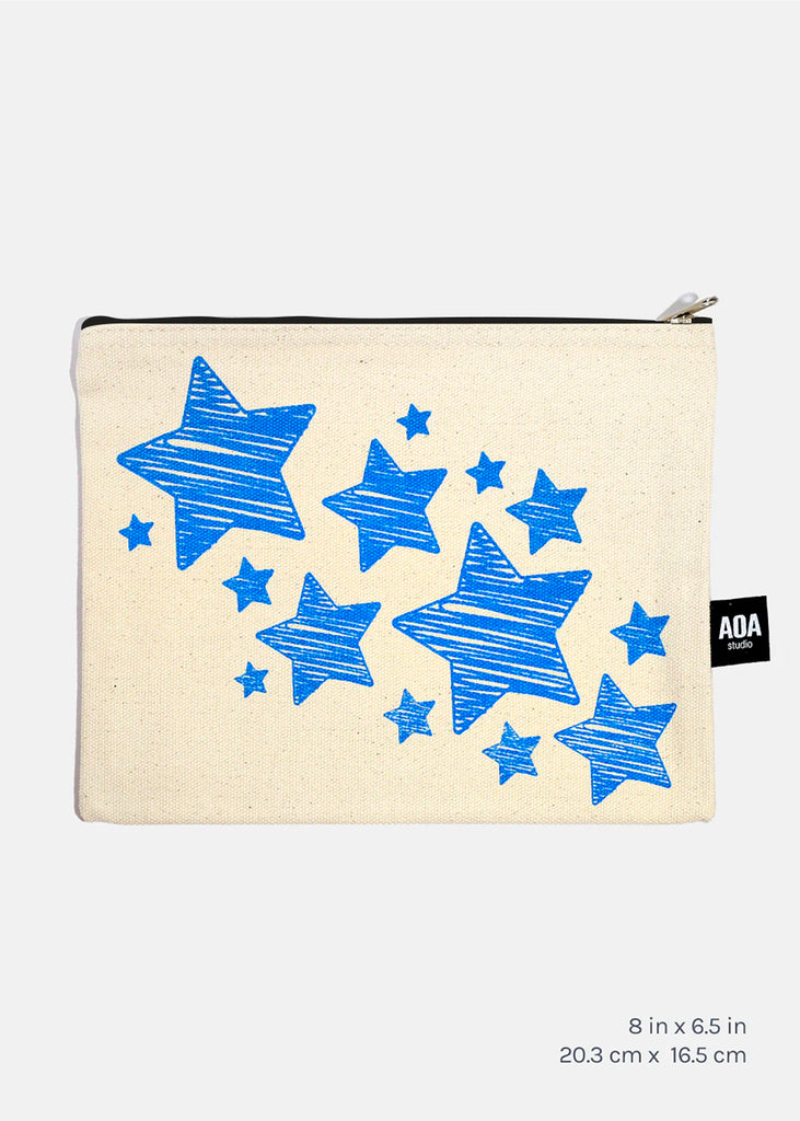 AOA Canvas Bag - Blue Stars  ACCESSORIES - Shop Miss A