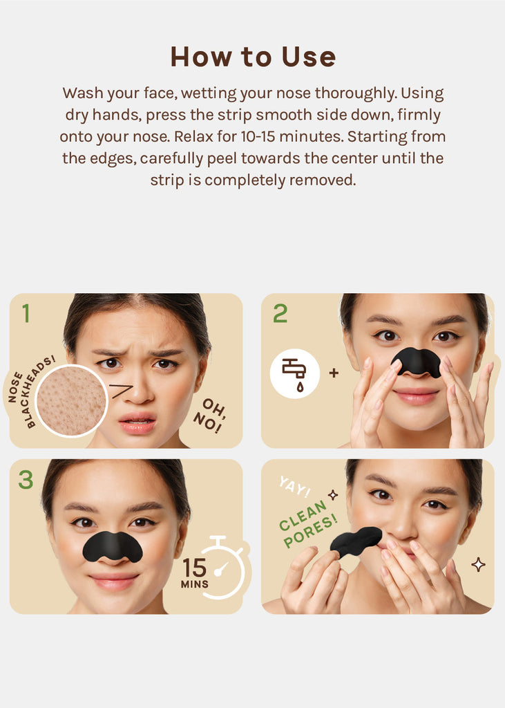 AOA Skin Charcoal Nose Strips 6 Pack  COSMETICS - Shop Miss A