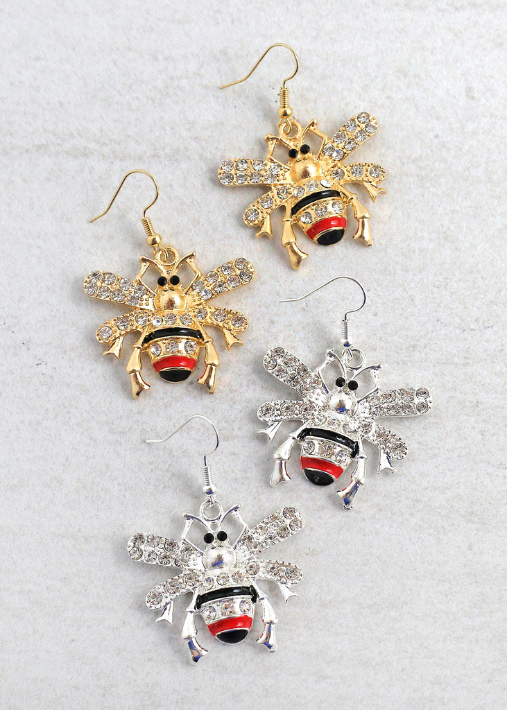 Dazzling Bee Earrings  JEWELRY - Shop Miss A