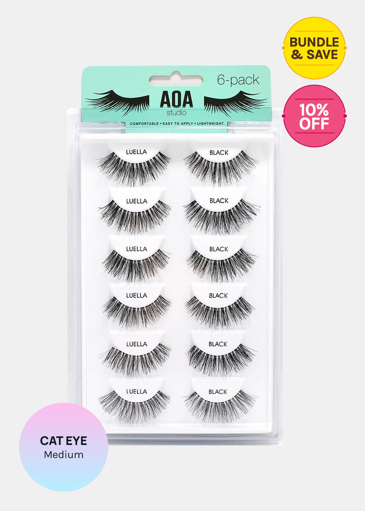AOA Studio Eyelashes - Luella 6-Pack  COSMETICS - Shop Miss A
