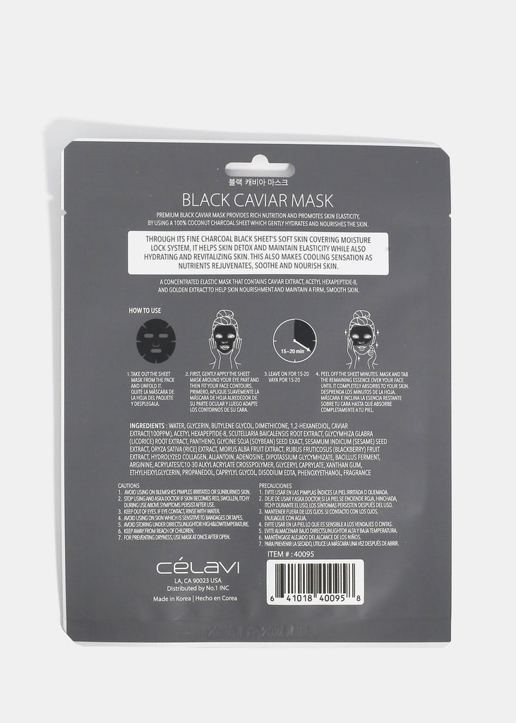 CEV Black Caviar Sheet Mask  Skincare - Shop Miss A