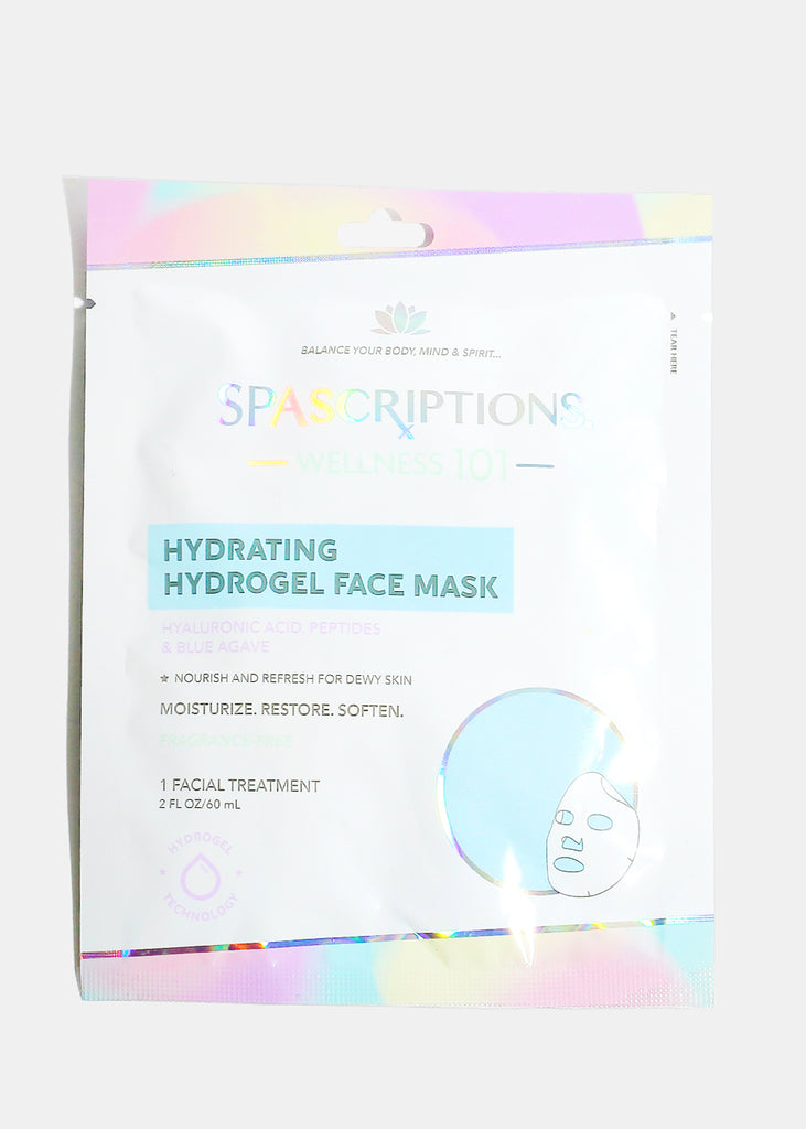Spascription Hydrogel Face Masks - Hydrating  Skincare - Shop Miss A