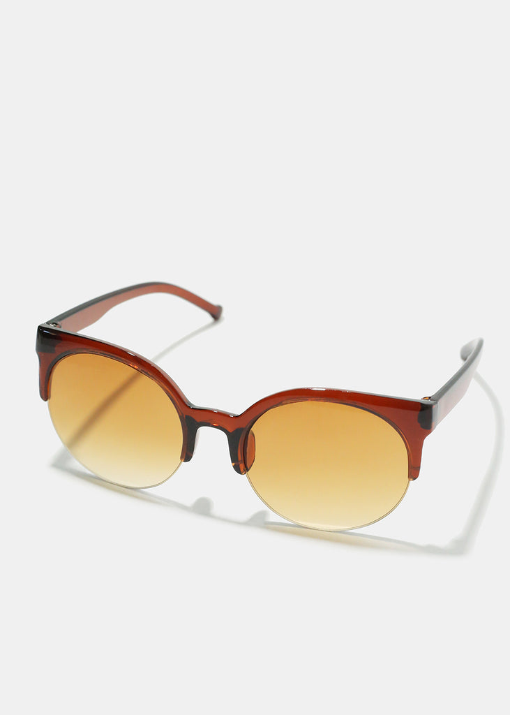 A+ Polarized Semi Rimless Frame Sunglasses  ACCESSORIES - Shop Miss A