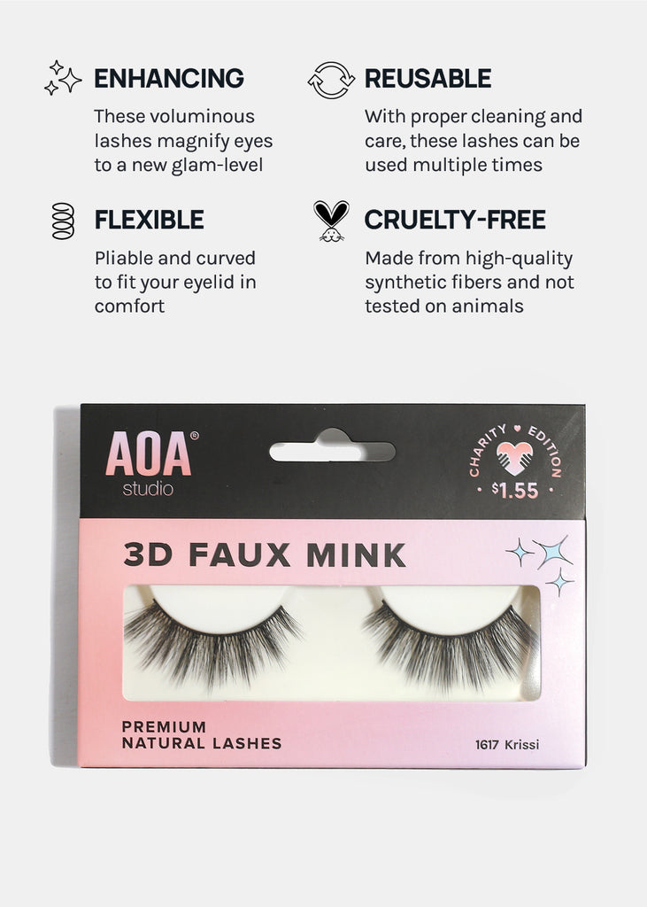 Paw Paw: 3D Faux Mink Lashes - Krissi  COSMETICS - Shop Miss A
