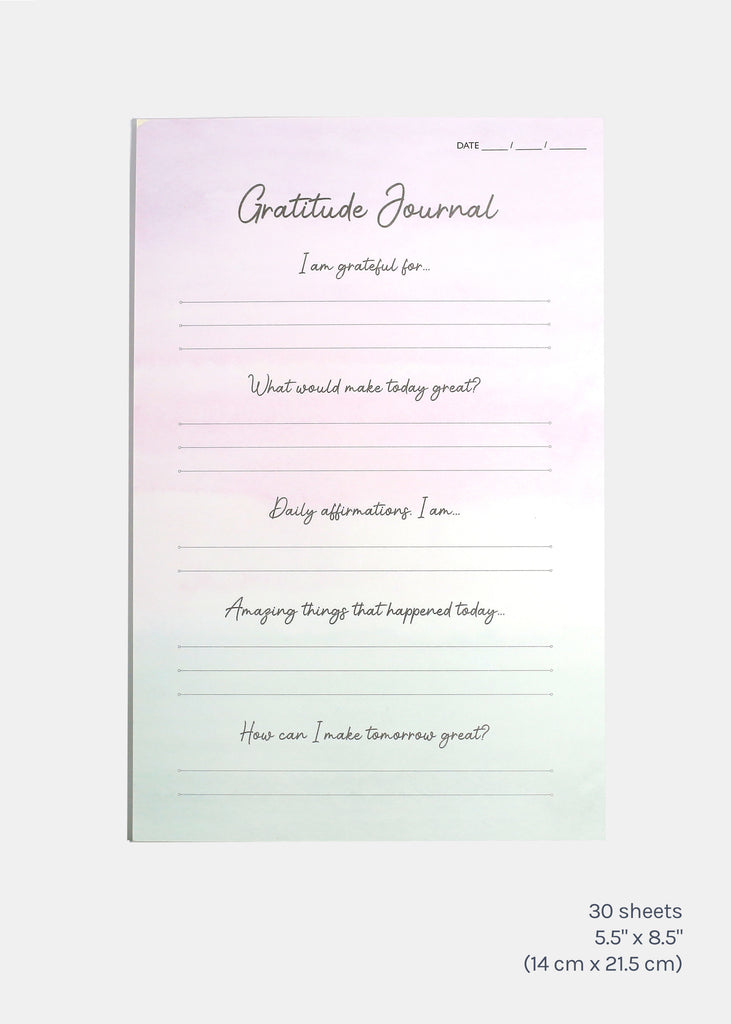 Official Key Items Gratitude Notepad  LIFE - Shop Miss A