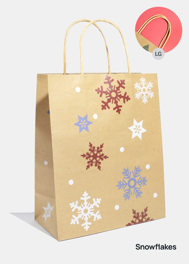 Official Key Items Christmas Paper Bags Snowflakes ACCESSORIES - Shop Miss A
