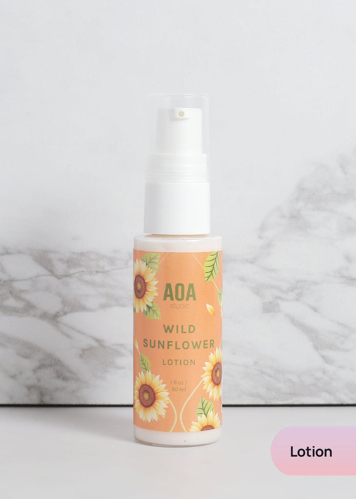 AOA Lotion, Shower Gel & Body Mist - Wild Sunflower Lotion Skincare - Shop Miss A