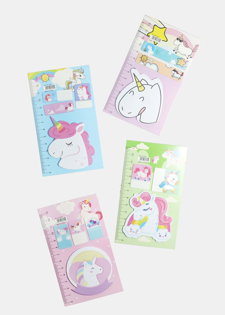Unicorn Sticky Notes & Ruler  ACCESSORIES - Shop Miss A