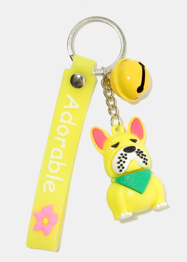 Adorable Animal Key Chains Yellow ACCESSORIES - Shop Miss A