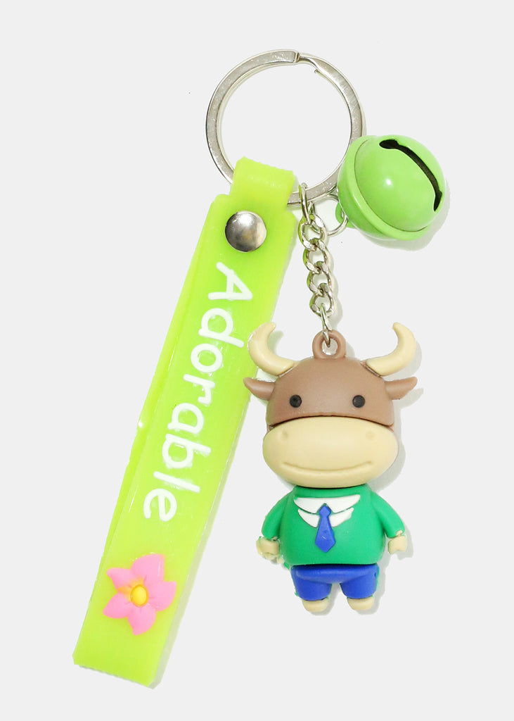 Adorable Animal Key Chains Green ACCESSORIES - Shop Miss A