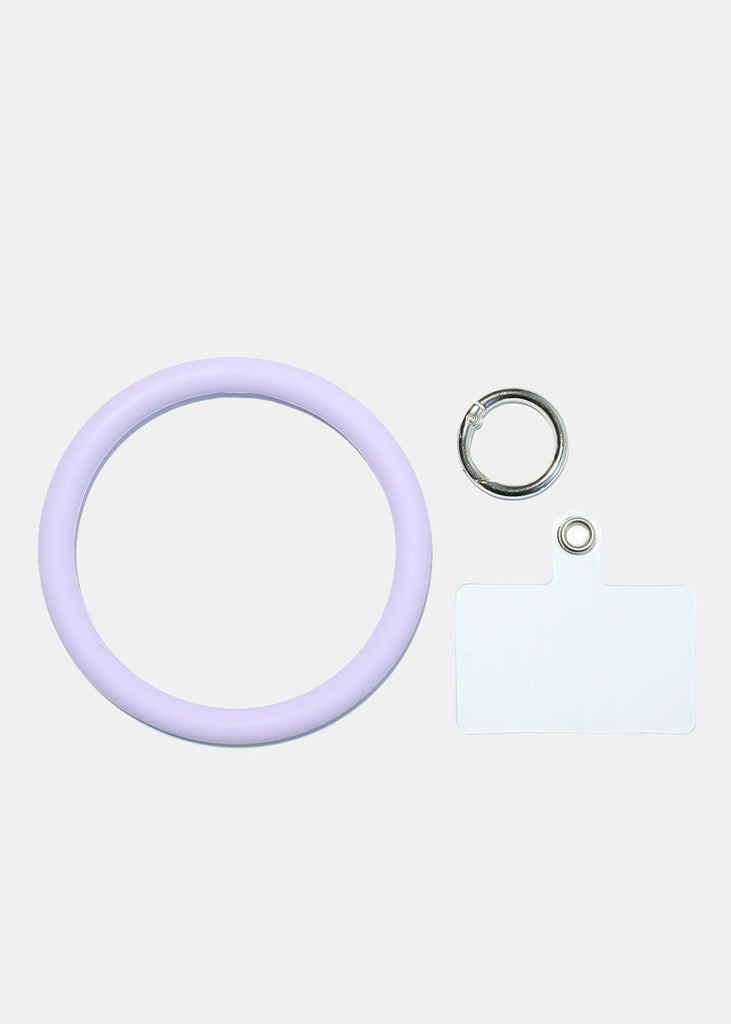 Phone Holder Bracelet Keychain Purple ACCESSORIES - Shop Miss A