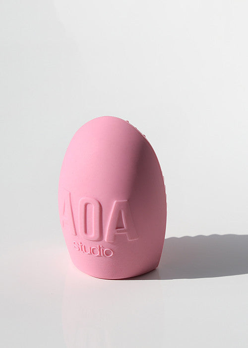AOA Brush Cleaning Egg - Baby Pink  COSMETICS - Shop Miss A