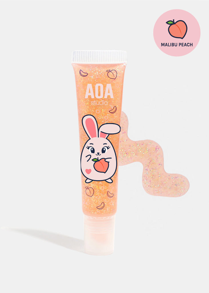 AOA Lulu's Luxi-Lips Lip Gloss Malibu Peach COSMETICS - Shop Miss A