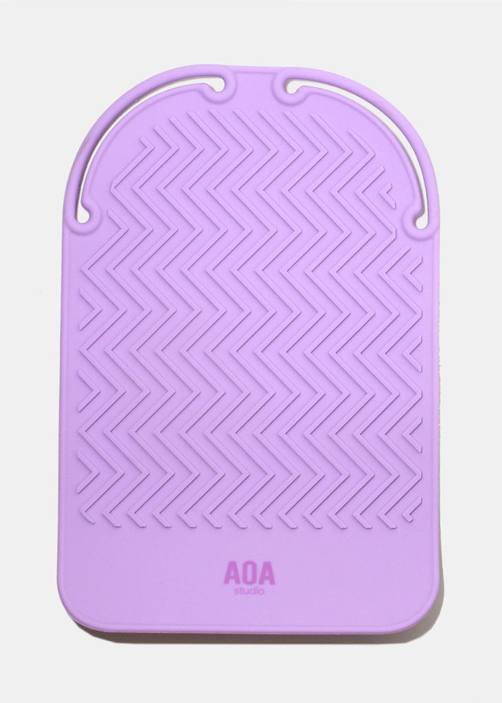 AOA Heat Resistant Hair Tool Mat Purple LIFE - Shop Miss A