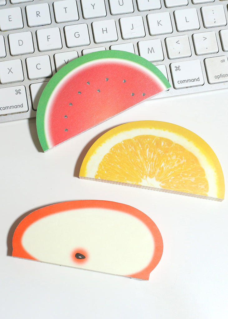 Official Key Items 3D Fruit Notepad  ACCESSORIES - Shop Miss A