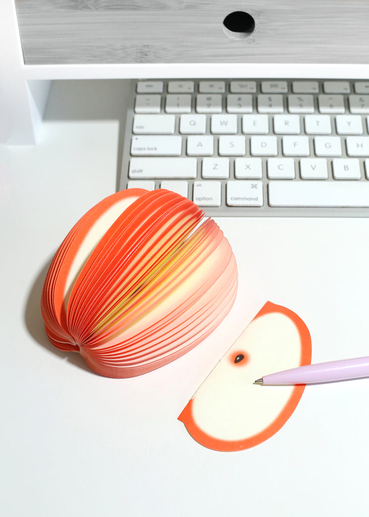 Official Key Items 3D Fruit Notepad Apple ACCESSORIES - Shop Miss A