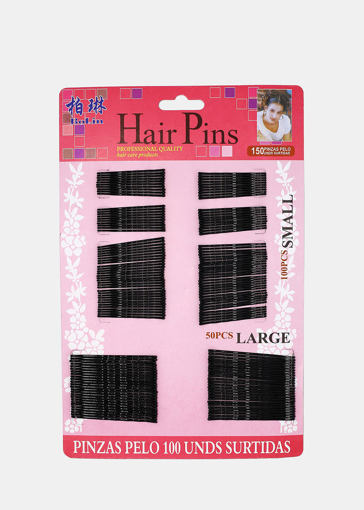 100-Piece Black Bobby Pins  HAIR - Shop Miss A