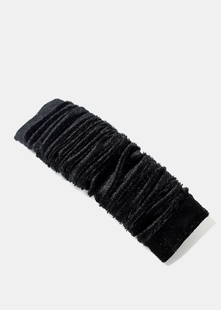 Velvet Hair Clip Black HAIR - Shop Miss A