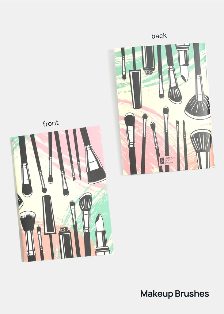 Official Key Items Saddle-Stitch Pocket Notebook Makeup Brushes LIFE - Shop Miss A