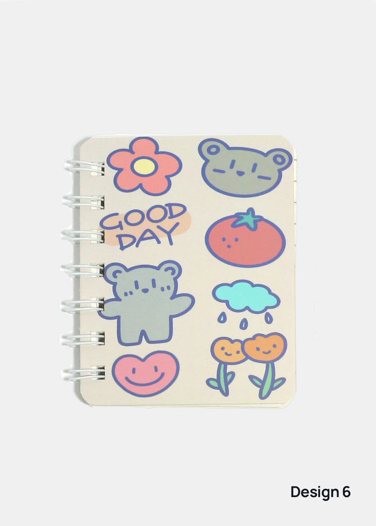 Official Key Items Lined Spiral Pocket Notebook Design 6 LIFE - Shop Miss A