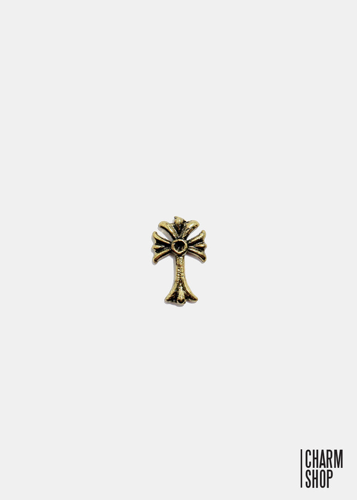 Decorative Gold Cross Locket Charm  CHARMS - Shop Miss A