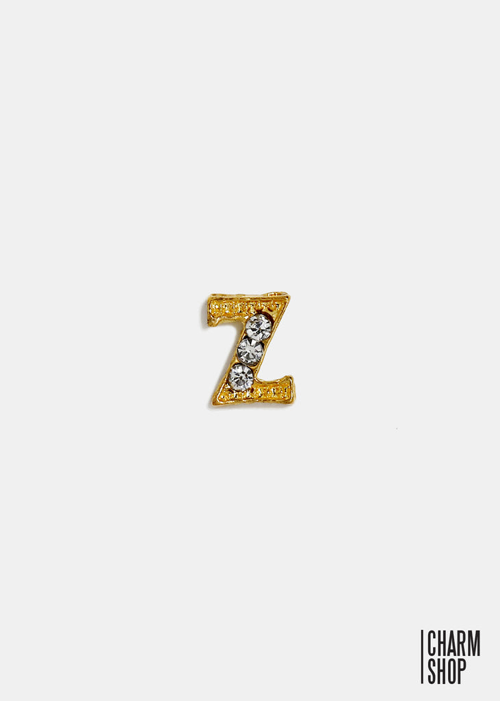 Gold Letter Z Locket Charm  CHARMS - Shop Miss A
