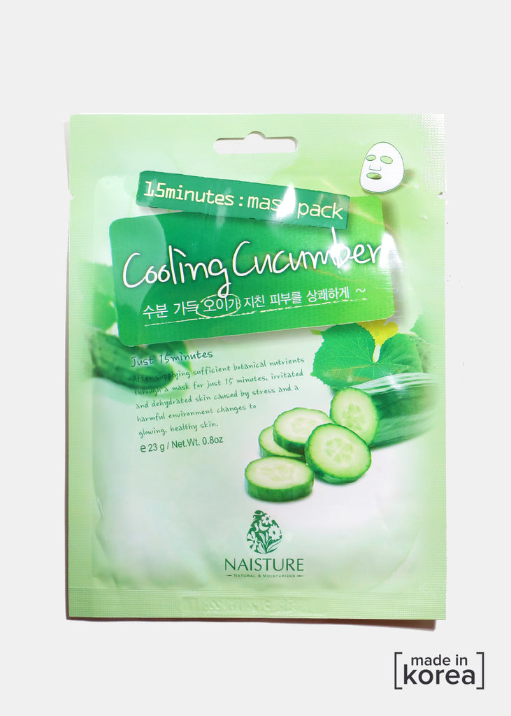 15-Minute Facial Mask - Cooling Cucumber  Skincare - Shop Miss A