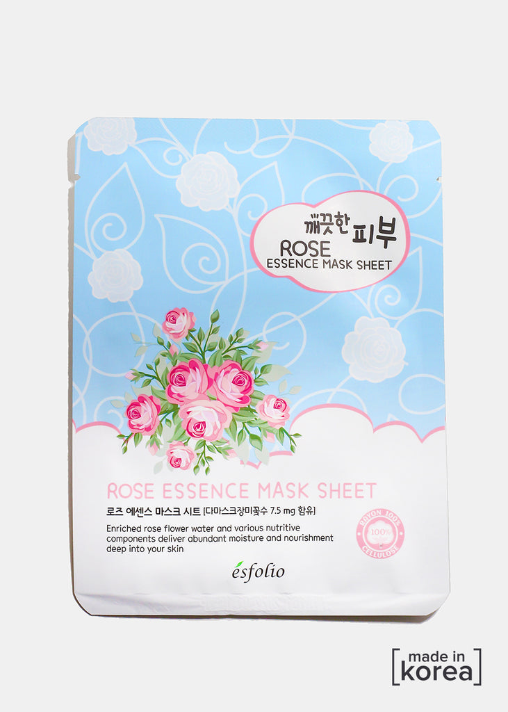 ESFOLIO Essence Mask Sheet - Rose  Skincare - Shop Miss A