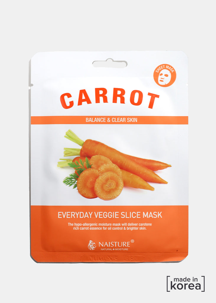 Veggie Sheet Mask - Carrot  Skincare - Shop Miss A
