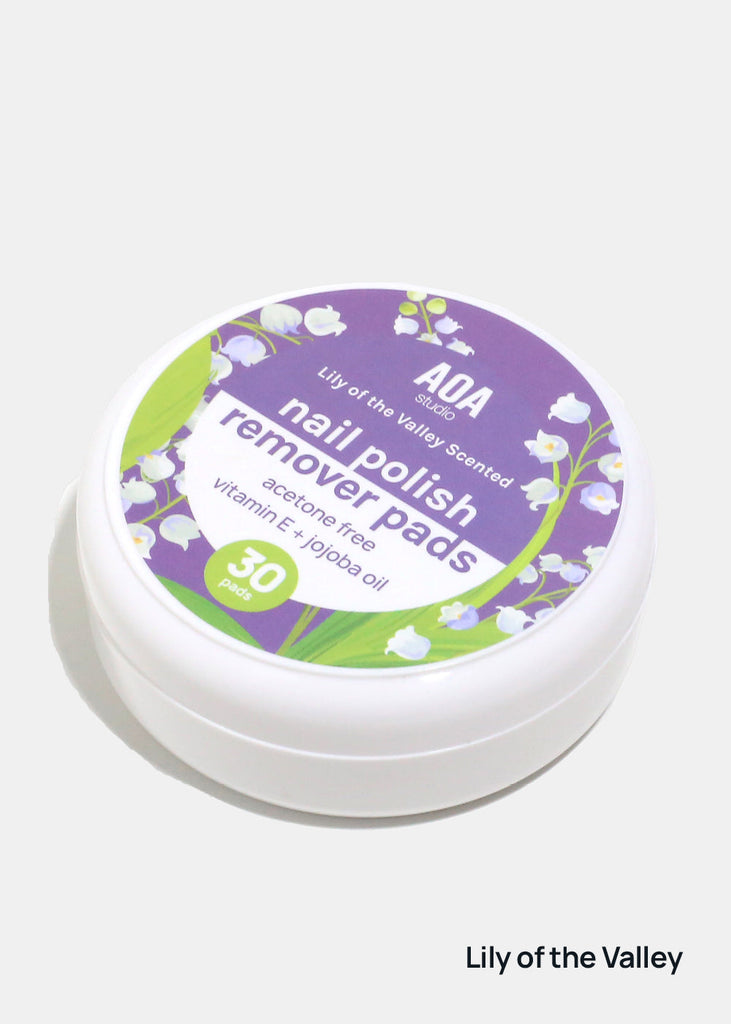 AOA Nail Polish Remover Pads Lily of the Valley NAILS - Shop Miss A