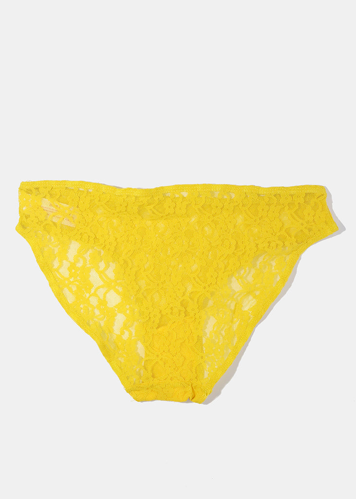 Yellow Lace Bikini  ACCESSORIES - Shop Miss A