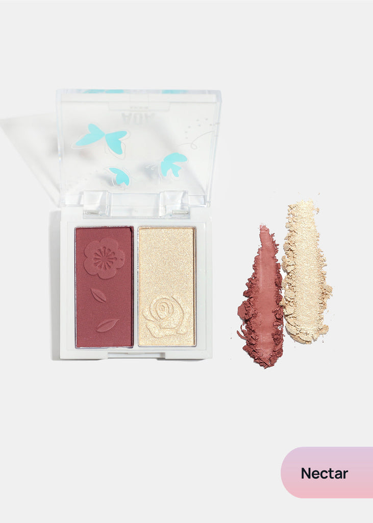 AOA Fly with Me Duo Blush + Highlighter Nectar COSMETICS - Shop Miss A