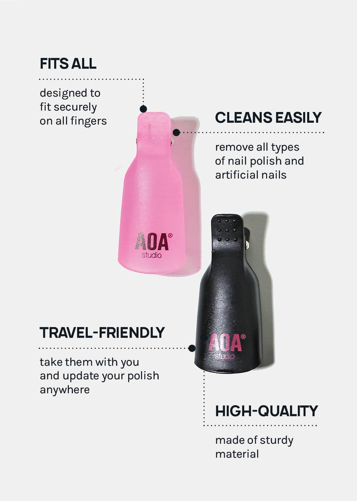 AOA Soak Off Nail Polish Remover Clips (5 pcs)  COSMETICS - Shop Miss A