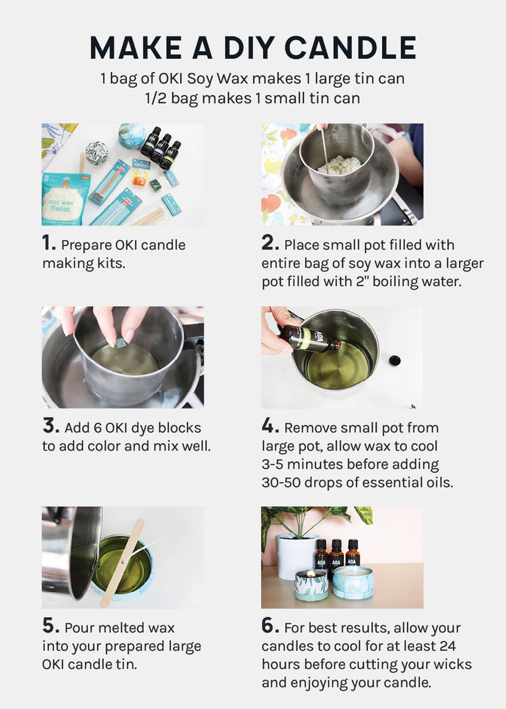 Candle DIY: Natural Soy Wax – Shop Miss A