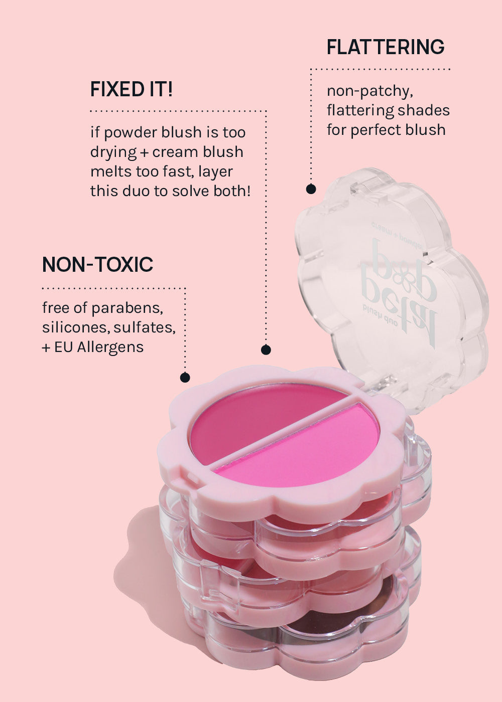 AOA Petal Pop Blush Duo Cream + Powder – Shop Miss A