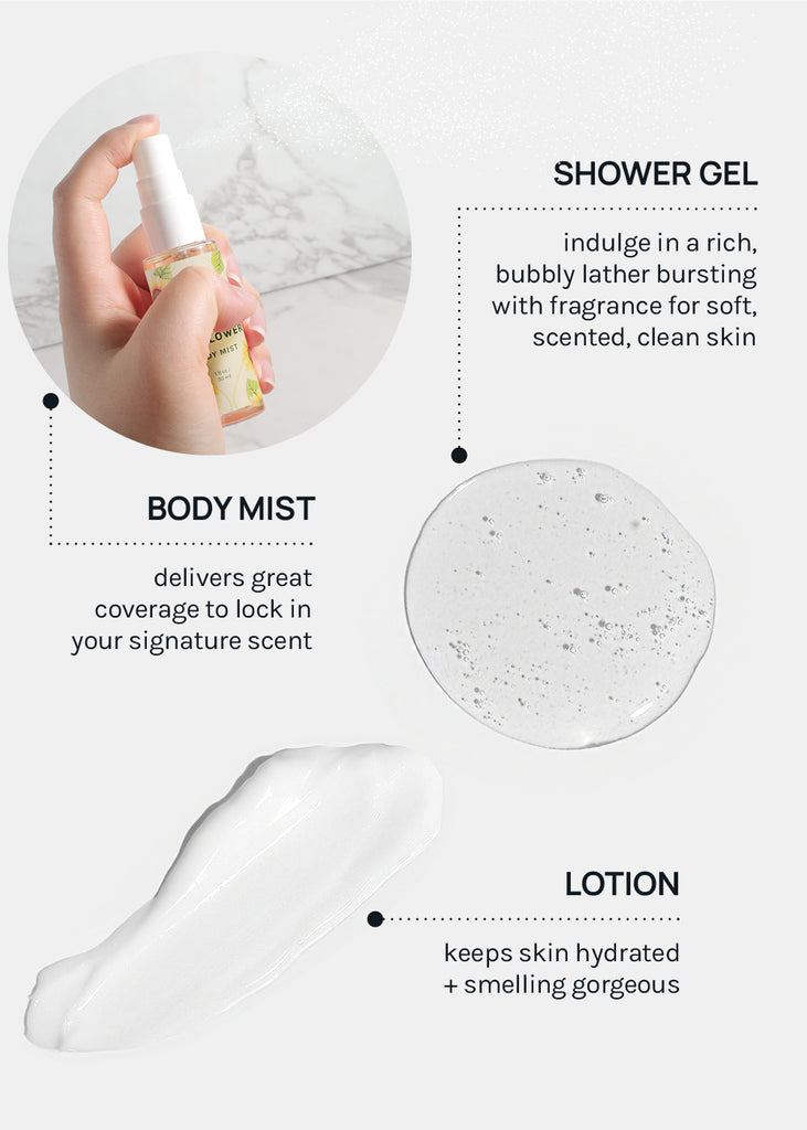 AOA Lotion, Shower Gel & Body Mist - Wild Sunflower  Skincare - Shop Miss A