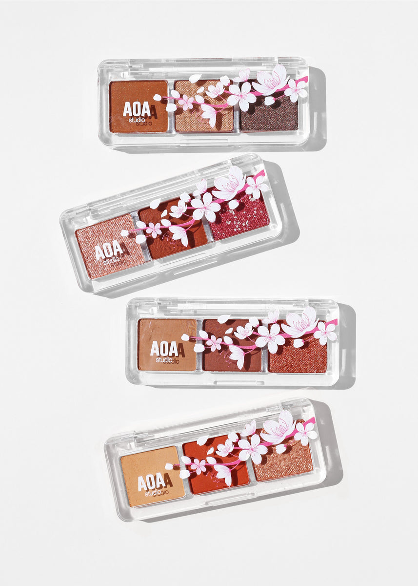 AOA Cherry Blossom 3-Color Eyeshadow Palettes – Shop Miss A