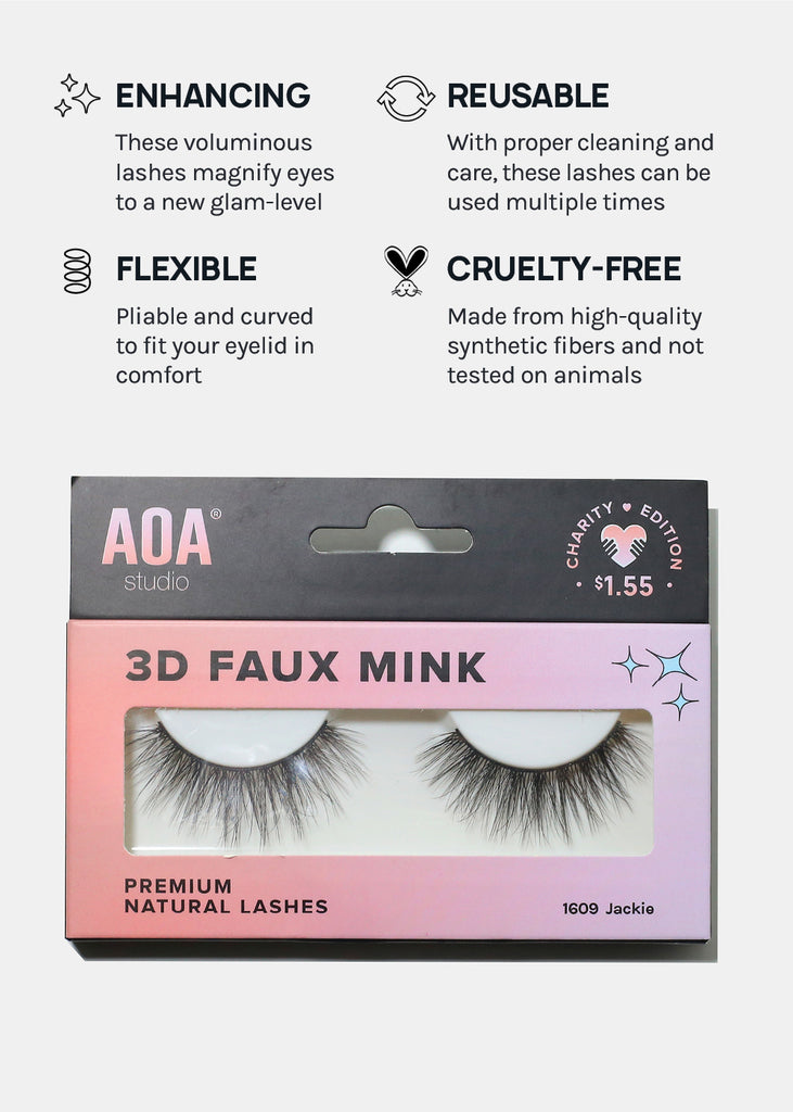 Paw Paw: 3D Faux Mink Lashes - Jackie 5-Pack  COSMETICS - Shop Miss A