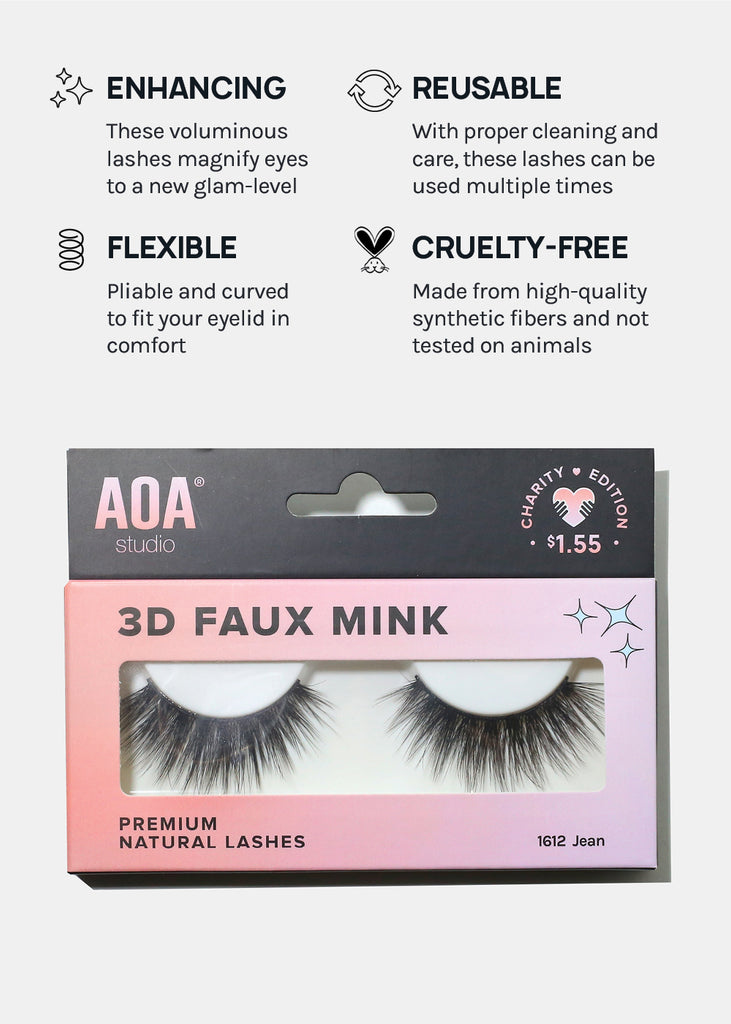 Paw Paw: 3D Faux Mink Lashes - Jean  COSMETICS - Shop Miss A